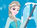 Jeu Frozen Elsa. Room cleaning time