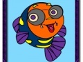 Jeu Happy fish coloring