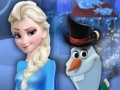 Jeu Elsa & Anna Building Olaf