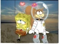Jeu SpongeBob and Sandy in space