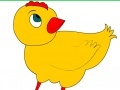 Jeu Coloring: Chicken