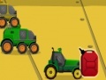 Jeu Futuristic tractor racing