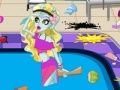 Jeu Monster High swimming pool cleaning