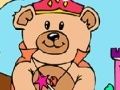 Jeu Princess Teddy Bear Online Coloring