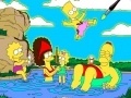 Jeu Vacationing Simpsons: Kids Coloring