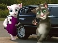 Jeu Talking cat Tom and Angela limousine