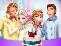 Jeu Frozen Family Cooking Wedding Cake