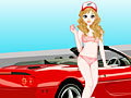 Jeu Ferrari Dress Up