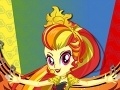 Jeu Equestria Girls: Rainbow Rocks - Sunset Shimmer Rainbooms Style