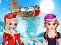Jeu Elsa And Anna Helping Santa