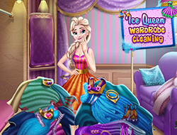 Jeu Elsa Wardrobe Nettoyage .