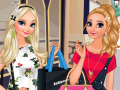 Jeu Elsa and Anna Go Shopping