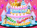 Jeu Princess Birthday Cake