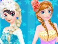 Jeu Elsa vs Anna Make Up Contest