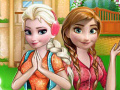 Jeu Frozen Sisters Barbecue Party