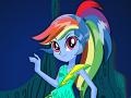 Jeu My Little Pony: Equestria Girls - Legend of Everfree Rainbow Dash Dress Up