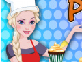 Jeu Elsa Cooking Ginger Pumpkin Cupcakes