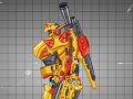 Jeu Assembling Mech Warrior Man