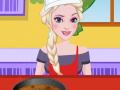 Jeu Elsa Cooking Four Egg Yellow Cake