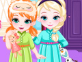 Jeu Frozen Baby Sisters Bedtime