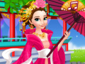 Jeu Elsa And Anna Chinese Dressup