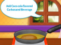 Jeu Elsa Cooking Coco-Cola Cake