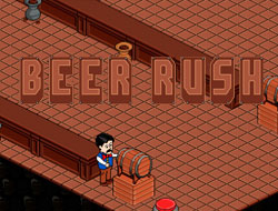 Jeu Rush de bière .