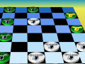 Game Checkers Board 