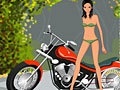 Jeu Dress Up - Girl biker
