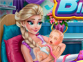 Game Frozen Elsa Birth Caring