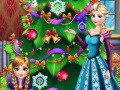 Game Frozen Christmas Tree Design