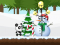 Jeu Christmas Panda Run