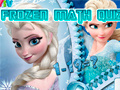 Game Frozen Math Quiz