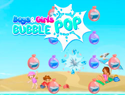 Jeu Garçons et filles Bubble Pop 