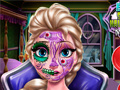 Game Elsa Scary Halloween Makeup