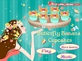 Jeu Butterfly Banana Cupcake