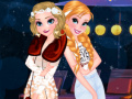 Game Anna and Elsa Cocktail Dresses