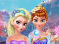 Jeu Anna and Elsa Makeover