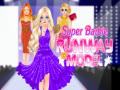Game Super Barbie Runway Model