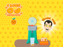 Jeu J'aime le jus d'orange 