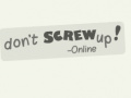 Jeu Don't Screw Up Online
