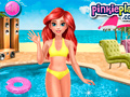Jeu Mermaid Princess Pool Time