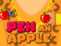 Jeu Pen an apple