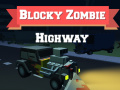 Jeu Blocky Zombie Highway