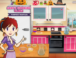 Jeu Sara`s Cooking Class Trufes de citrouille 