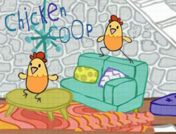 Jeu Peg+cat Poulailler .
