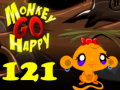 Jeu Monkey Go Happy Stage 121