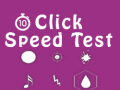 Jeu Click Speed Test