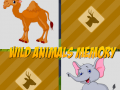 Game Wild Animals Memory