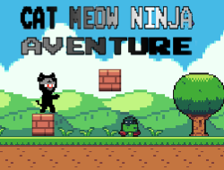 Jeu Cat Meow Ninja Aventure